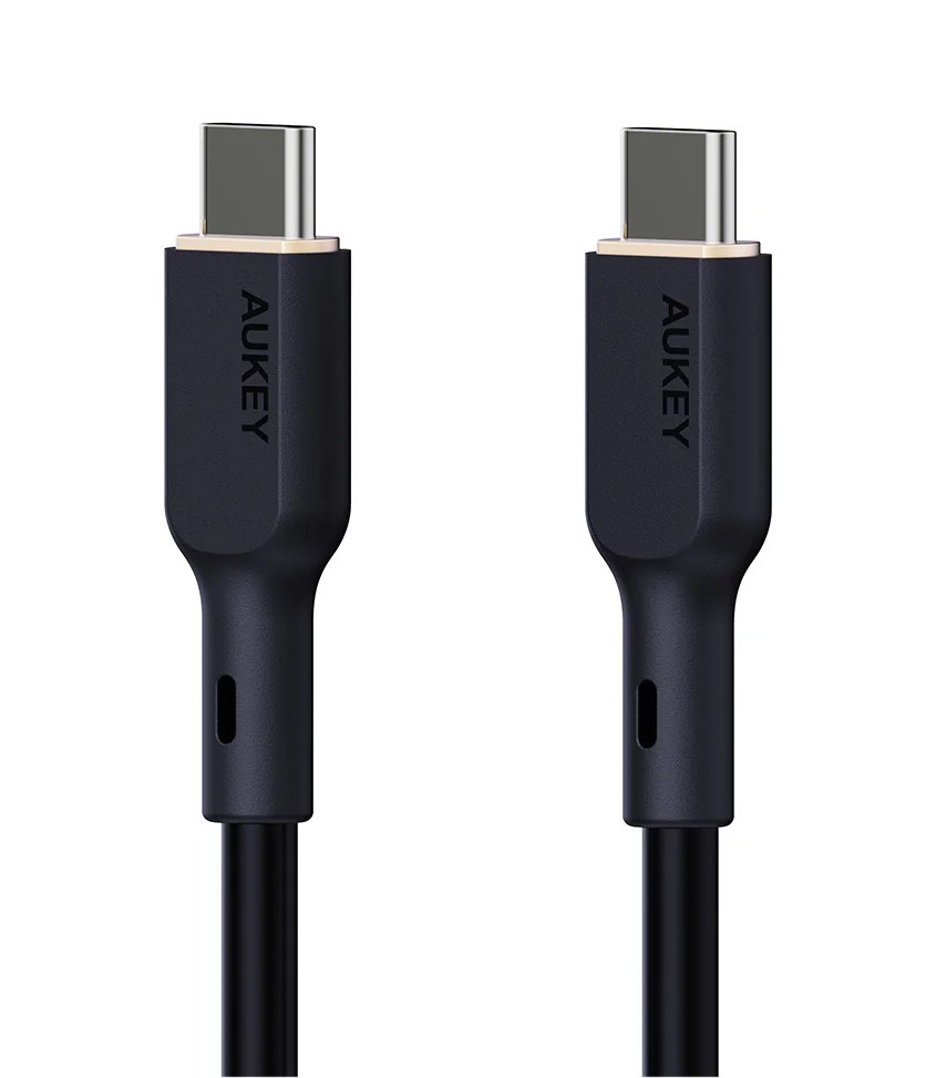 Aukey cb-scc241 usb-c power delivery pd 240w 5a 20v 1m nylon juoda