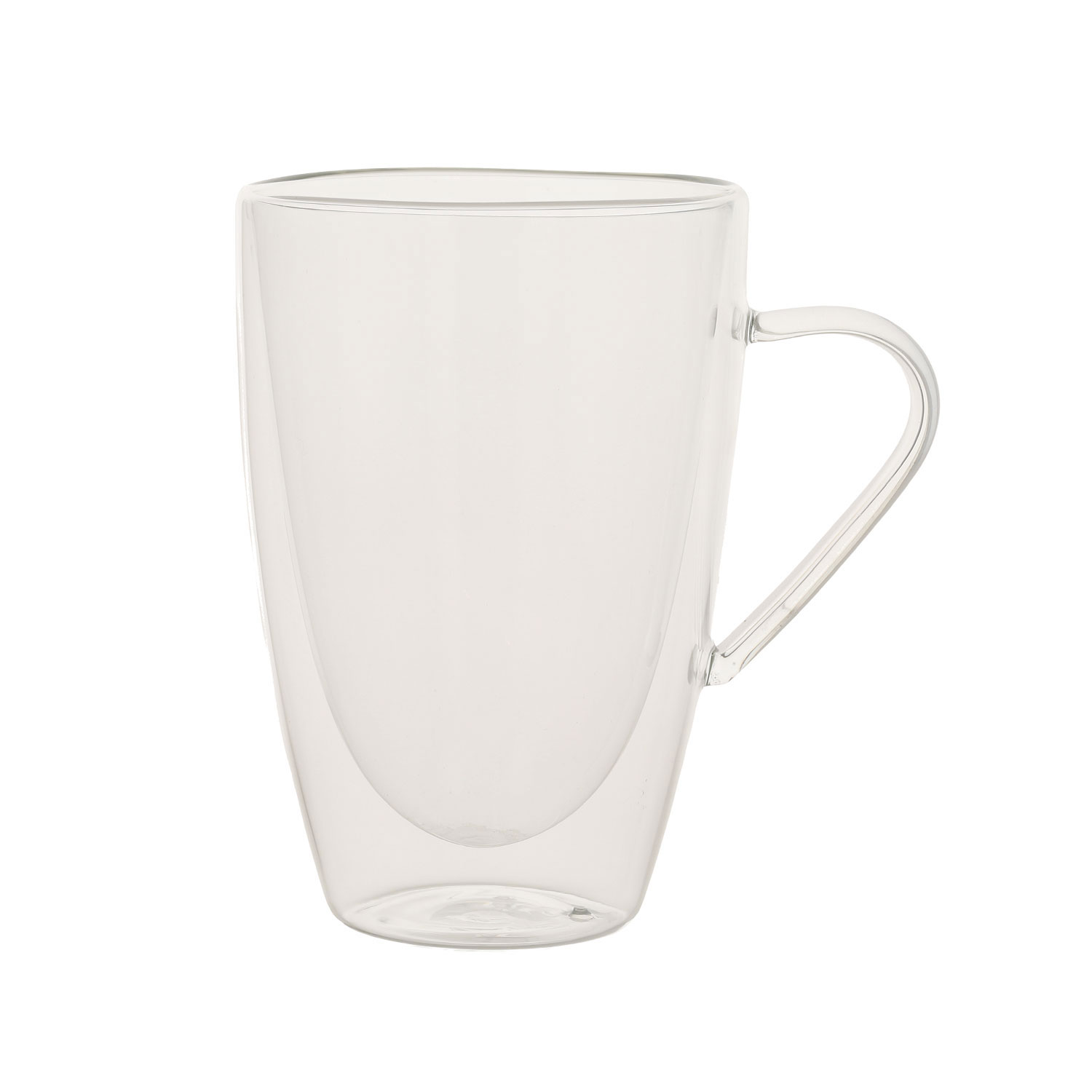 Stikliniai dvisieniai puodeliai, 350 ml, 2 vnt.