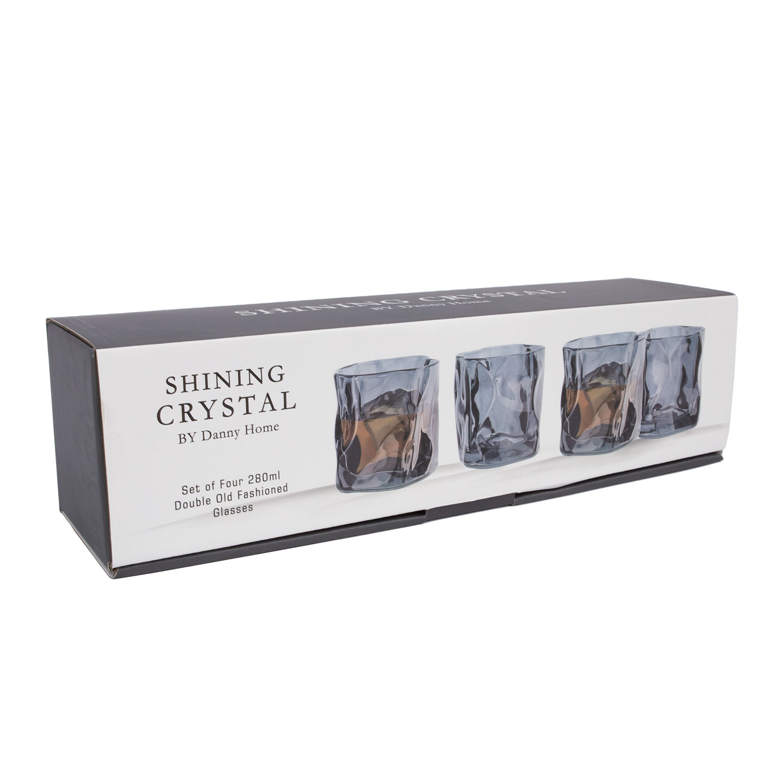 Gėrimo stiklinė, sidabrinė, 280 ml