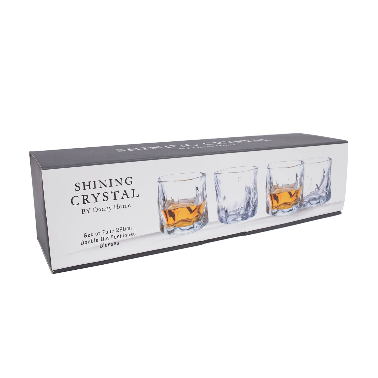 Stiklinė, skaidri, 280 ml