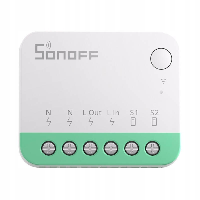 Išmanusis jungiklis Sonoff MINIR4M 1 kanalo WiFi (suderinamas su medžiaga)