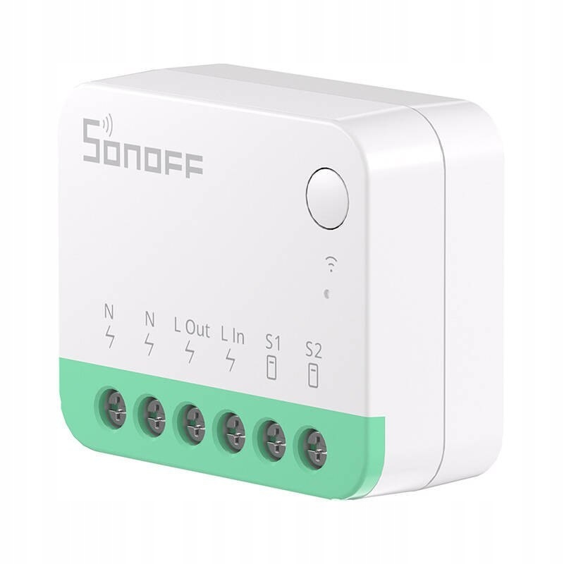 Išmanusis jungiklis Sonoff MINIR4M 1 kanalo WiFi (suderinamas su medžiaga)