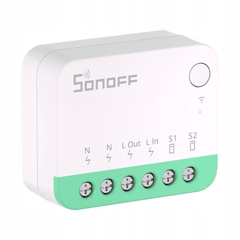 Išmanusis jungiklis Sonoff MINIR4M 1 kanalo WiFi (suderinamas su medžiaga)