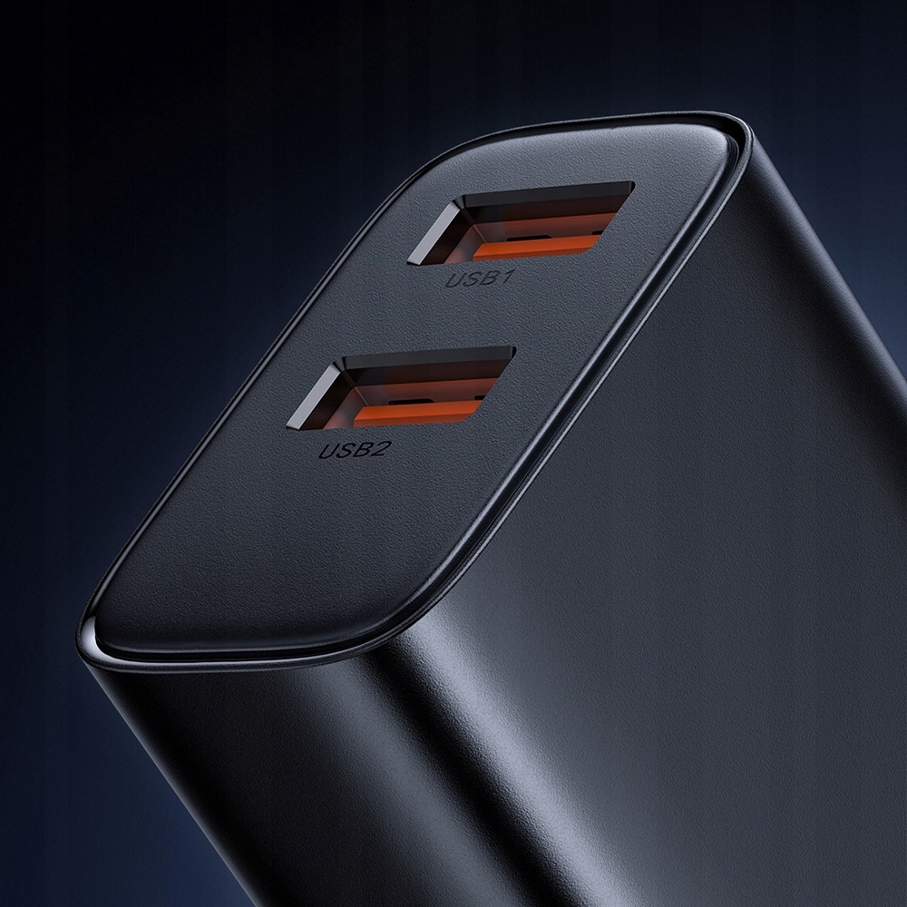 Mcdodo ch-5070 usb-a2 tinklo įkroviklis 12w juodas