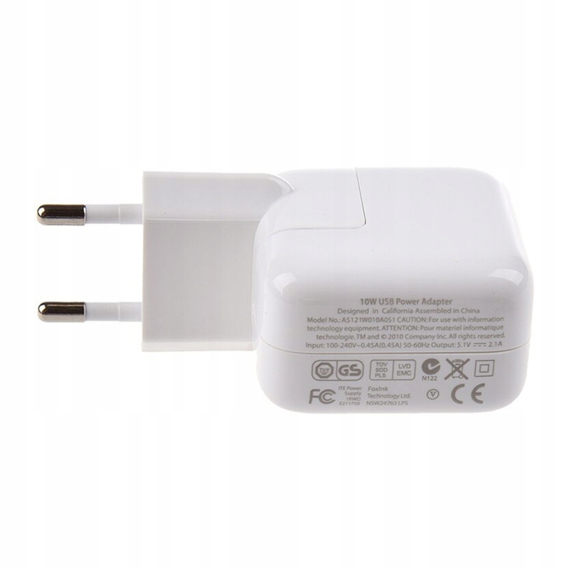 10w tinklo įkroviklis usb-a 2.1a