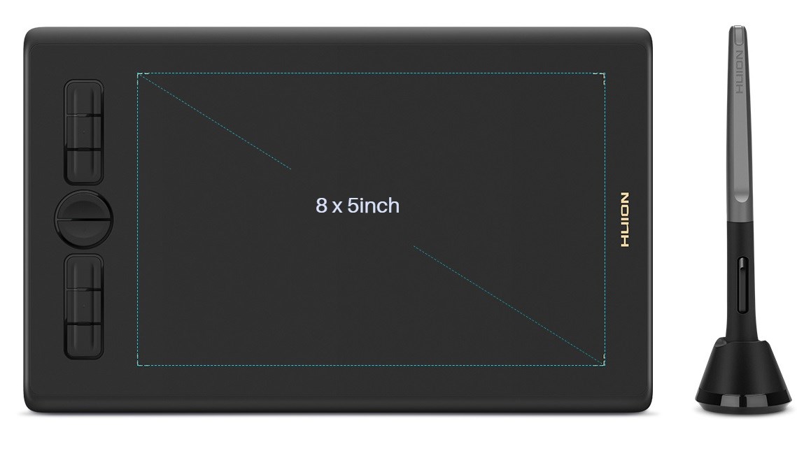 Piešimo planšetė huion inspiroy h580x