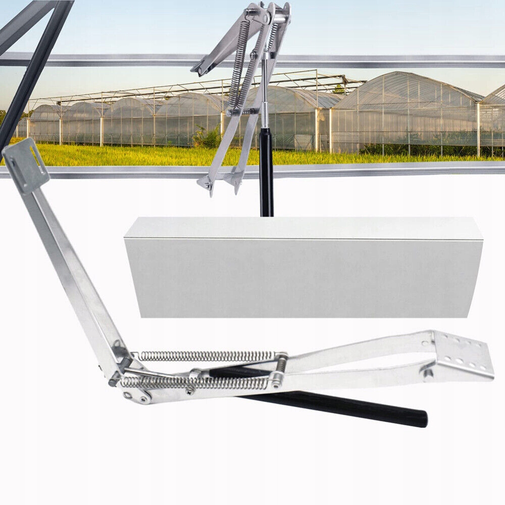 Automatinis „greenhouse machine“ langų atidarytuvas maksimalus atidarymas 45 cm