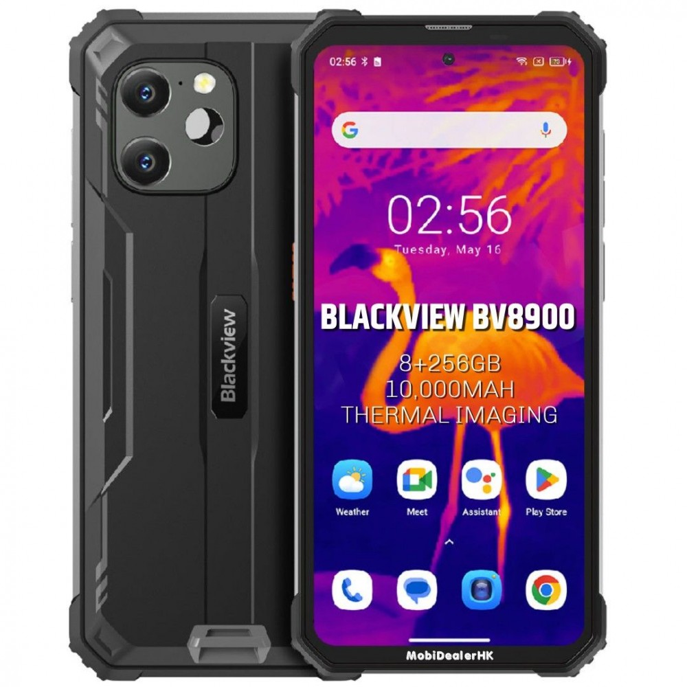 Telefonas blackview rugged bv8900 8/256gb black