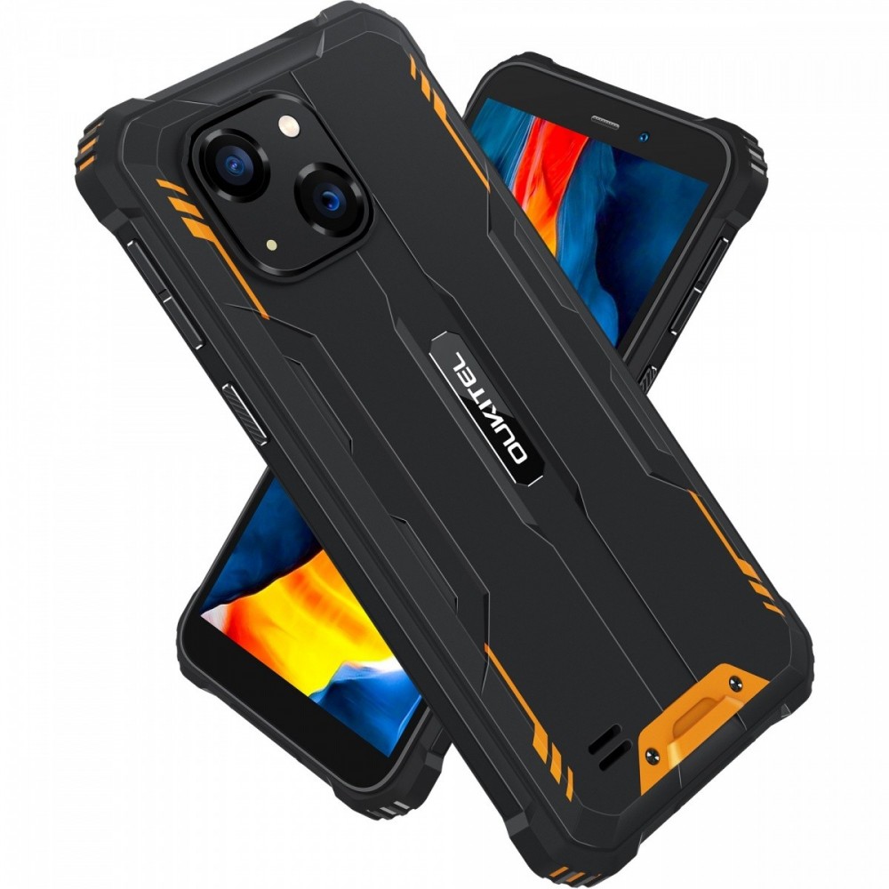 Telefonas mobilus telefonas - oukitel wp32 pro 6/256 gb oranžinė, oranžinė