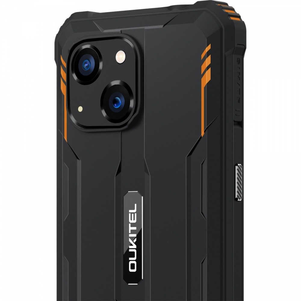 Telefonas mobilus telefonas - oukitel wp32 pro 6/256 gb oranžinė, oranžinė