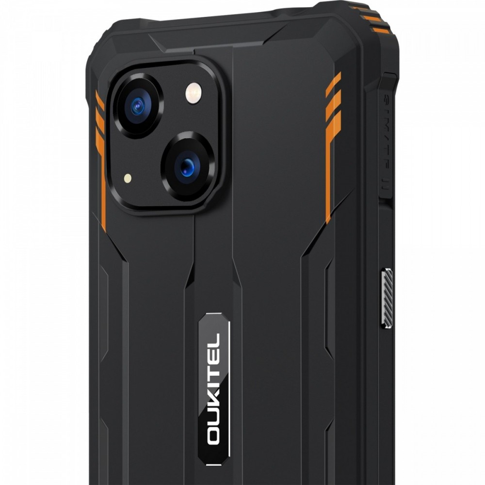 Telefonas mobilus telefonas - oukitel wp32 pro 6/256 gb oranžinė, oranžinė