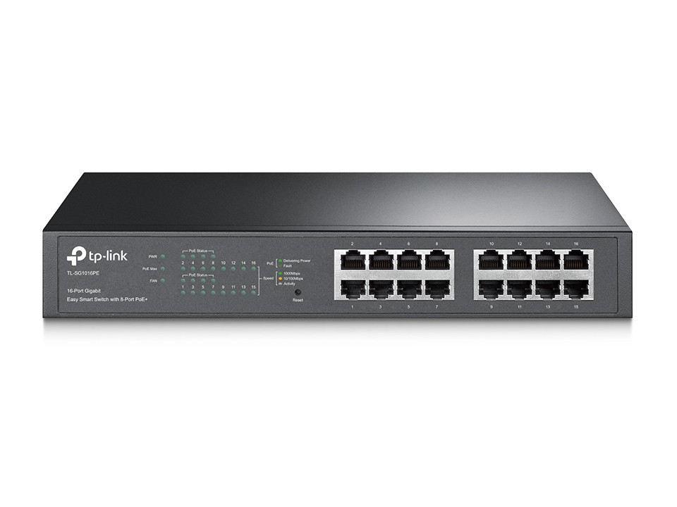 Tp-link tl-sg1016pe web managed