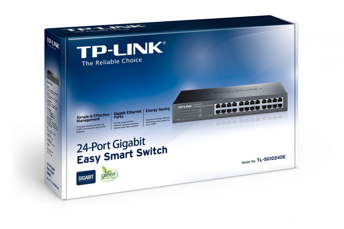 Switch tp-link 1000m 24p