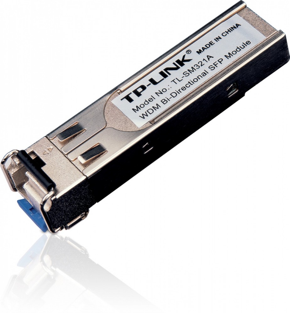 Tp-link 1000 base-bx wdm bi-directional sfp module tl-sm321a-2 9/125 μm smf (single-mode fiber)