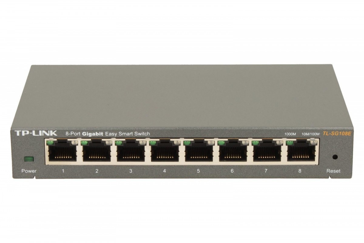 Tp-link komutatorius tl-sg108e 1000mbps, stebėjimo tinklas, vlan funkcija