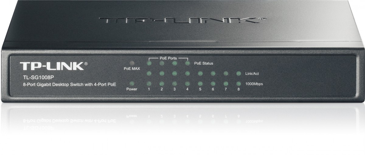 Tinklo komutatorius tp-link tl-sg1008p