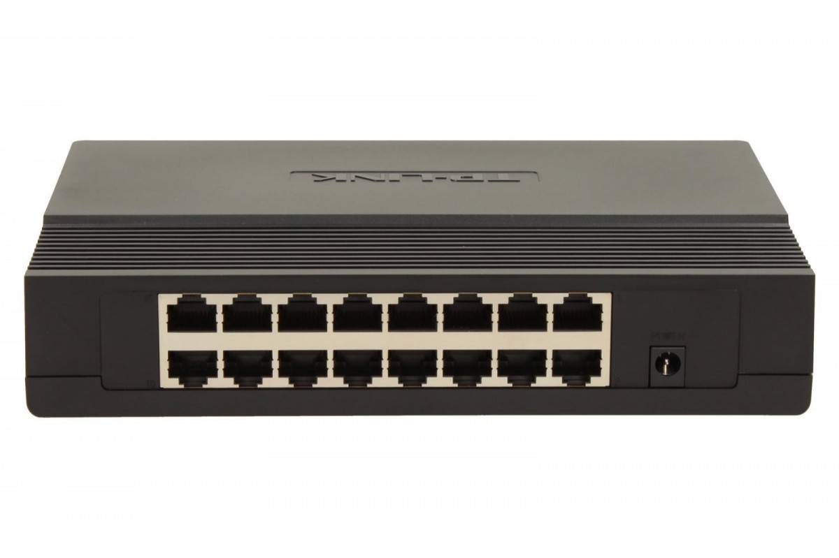 Tp-link stalo komutatorius tl-sf1016d 100mbps, automatinis mdi/mdix