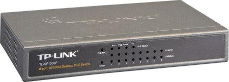 Tp-link tl-sf1008p poe komutatorius 8x10/100mbps (4xpoe)