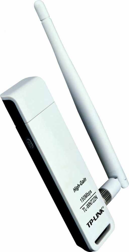Bevielio tinklo adapteris TP-Link TL-WN722N, 802.11b/g/n, 150 Mbps