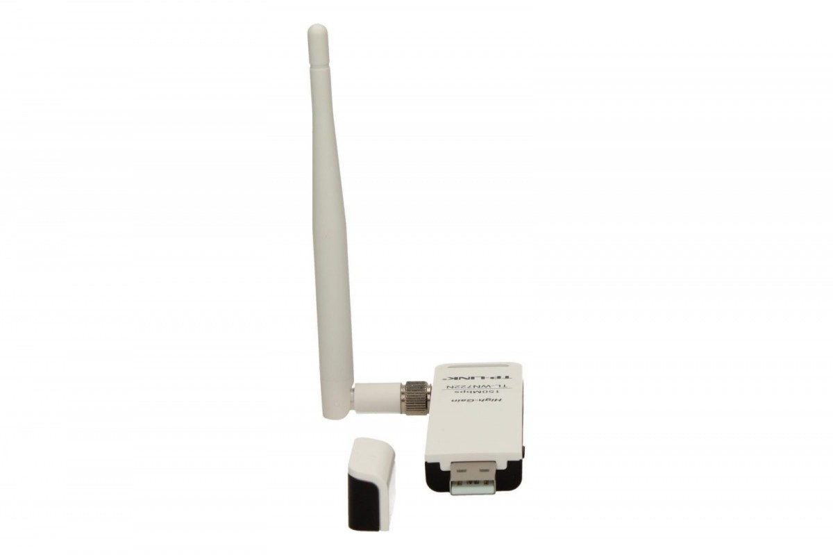 Bevielio tinklo adapteris TP-Link TL-WN722N, 802.11b/g/n, 150 Mbps