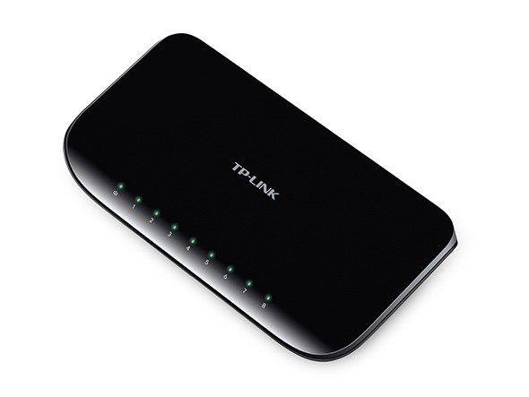 tp-link stalo komutatorius tl-sg1008d 1000mbps, automatinis mdi/mdix