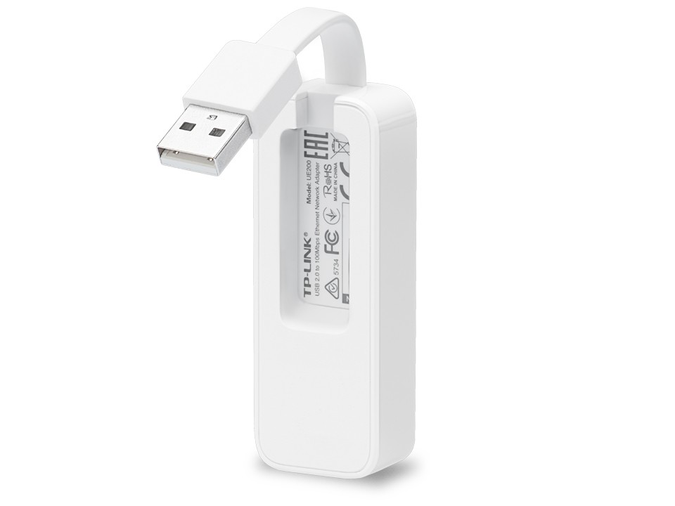 Tp-link ue200 karta sieciowa ethernet 100mb/s do usb 2.0