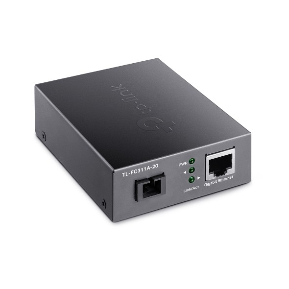Tp-link media converter 20km/tl-fc311b-20