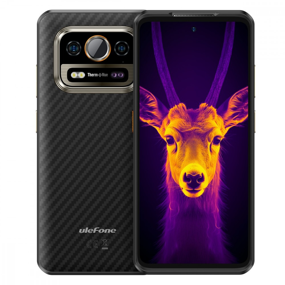 Telefonas šarvuotas išmanusis telefonas armor 25t pro, 6.78'' ekranas, 6/256gb, ip68/ip69k atsparumas, 6500 mah, juodas