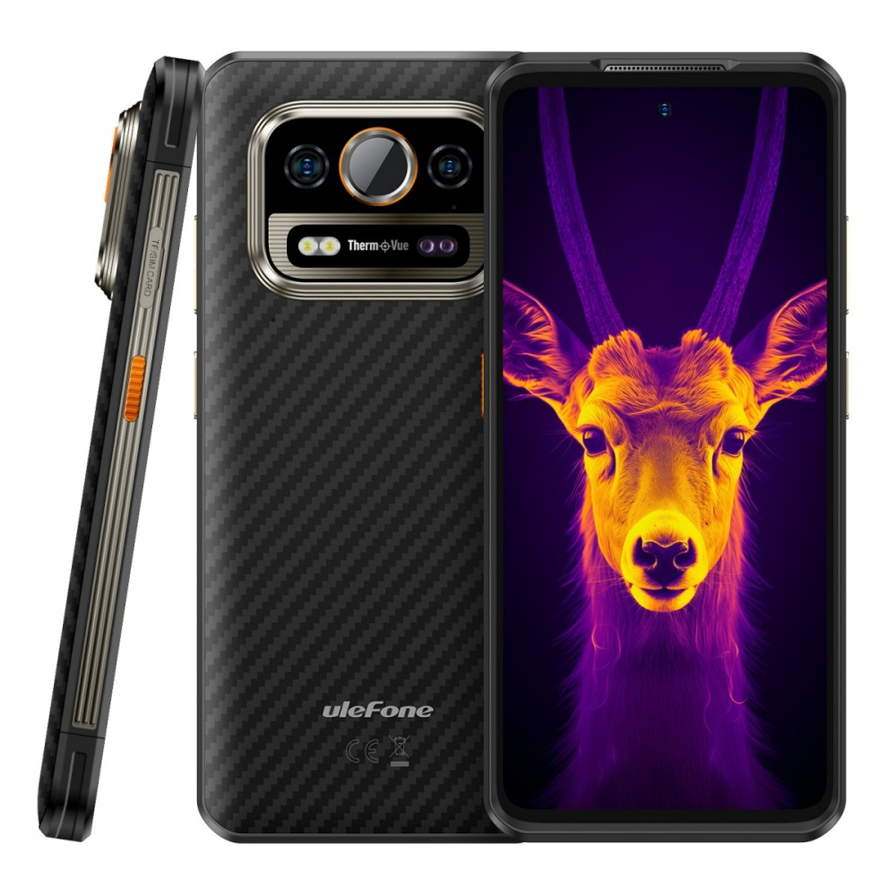 Telefonas šarvuotas išmanusis telefonas armor 25t pro, 6.78'' ekranas, 6/256gb, ip68/ip69k atsparumas, 6500 mah, juodas