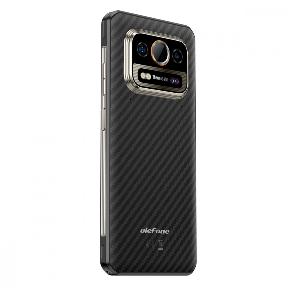 Telefonas šarvuotas išmanusis telefonas armor 25t pro, 6.78'' ekranas, 6/256gb, ip68/ip69k atsparumas, 6500 mah, juodas