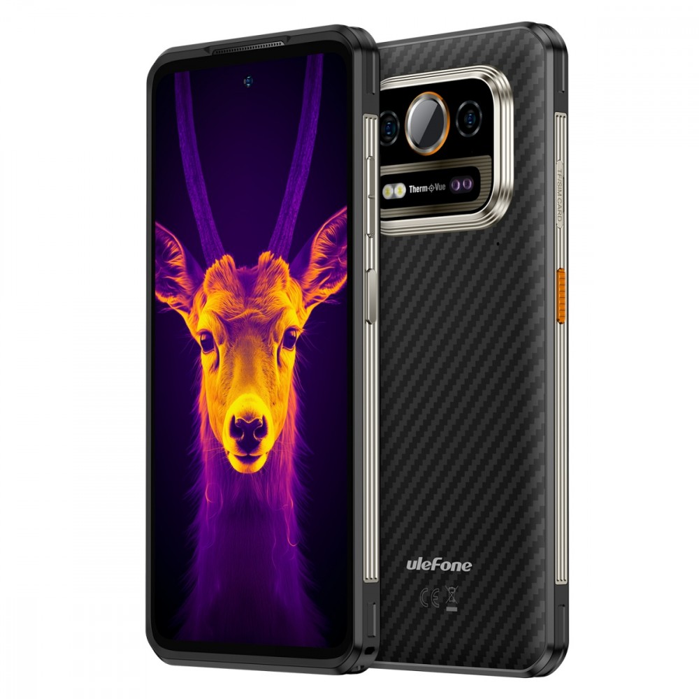 Telefonas šarvuotas išmanusis telefonas armor 25t pro, 6.78'' ekranas, 6/256gb, ip68/ip69k atsparumas, 6500 mah, juodas