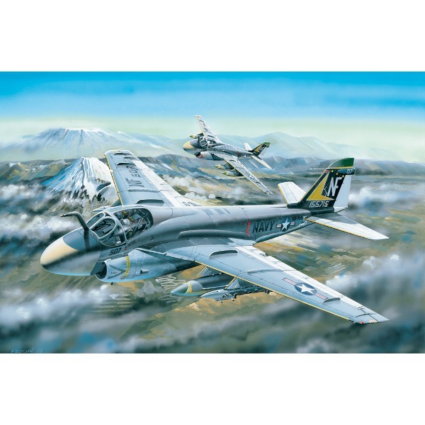 Klijuojami modeliai hobby boss a-6a intruder