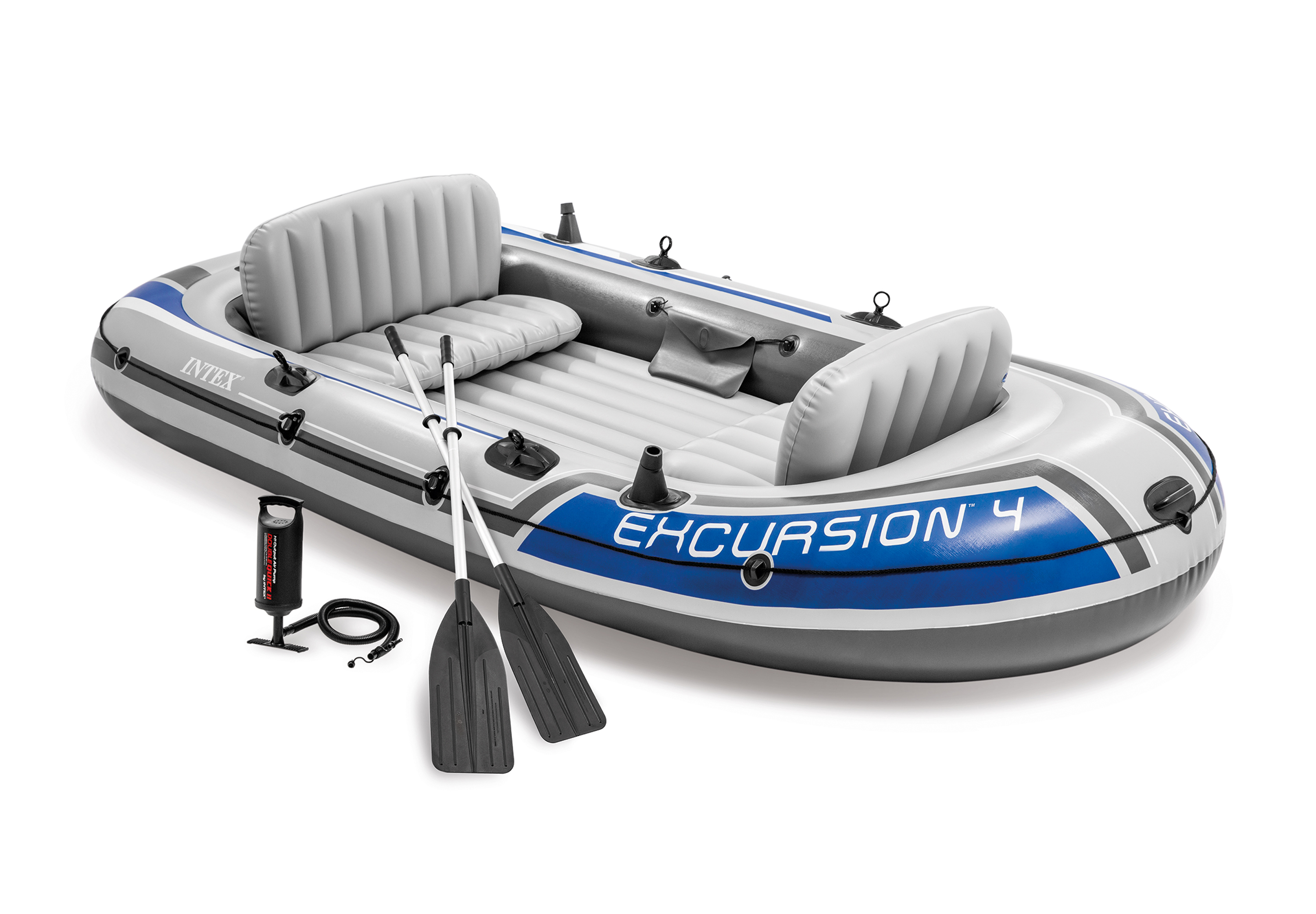 Pripučiama keturvietė valtis Intex Excursion 4