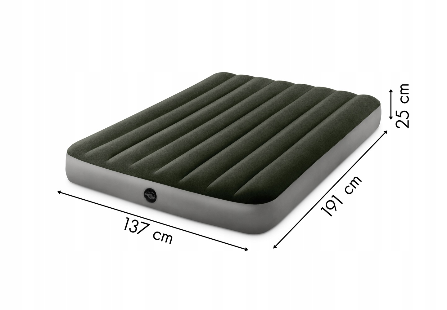 Pripučiamas čiužinys su pompa Intex 64778