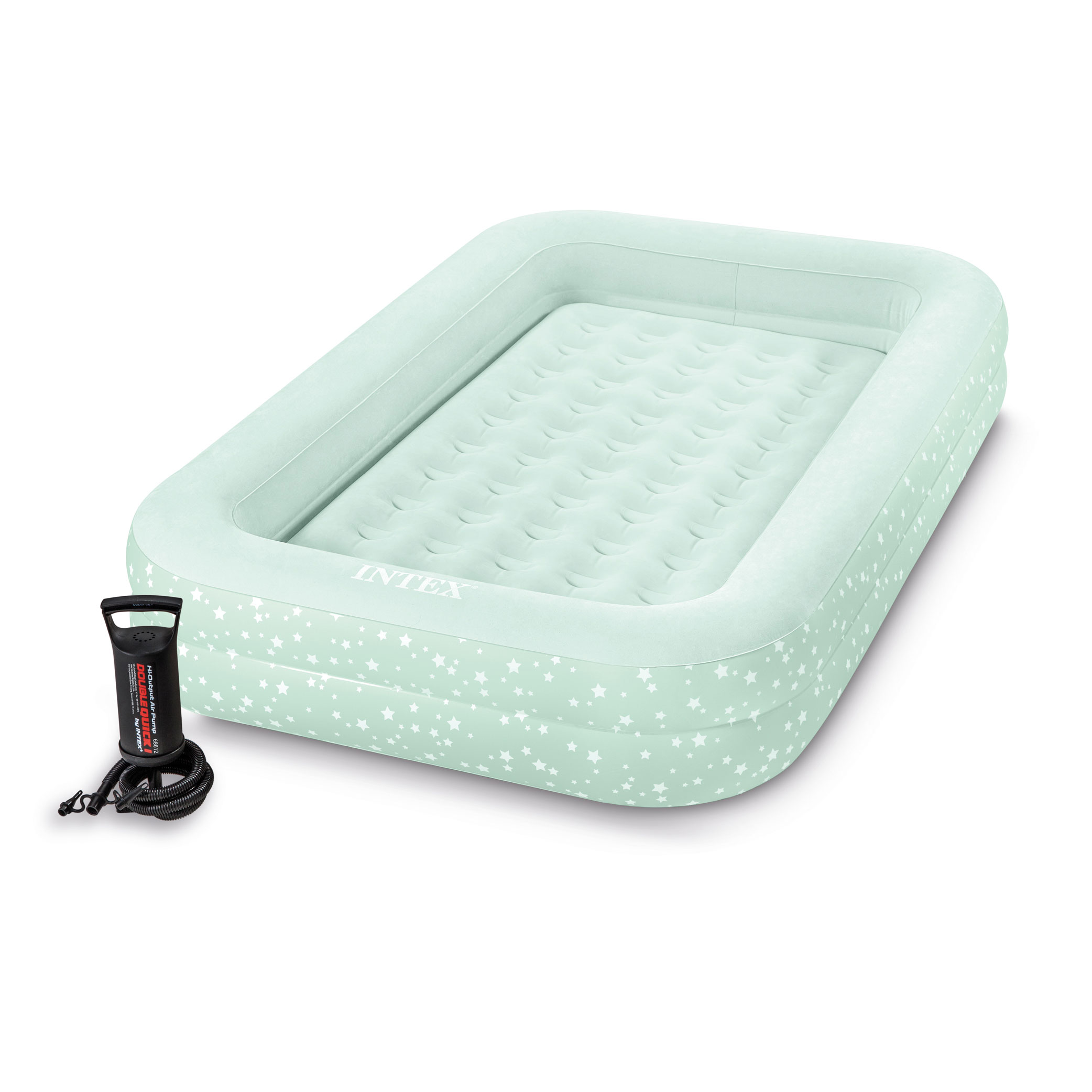 Pripučiamas čiužinys-lova vaikams Intex Kidz Travel, 132x71x10 cm