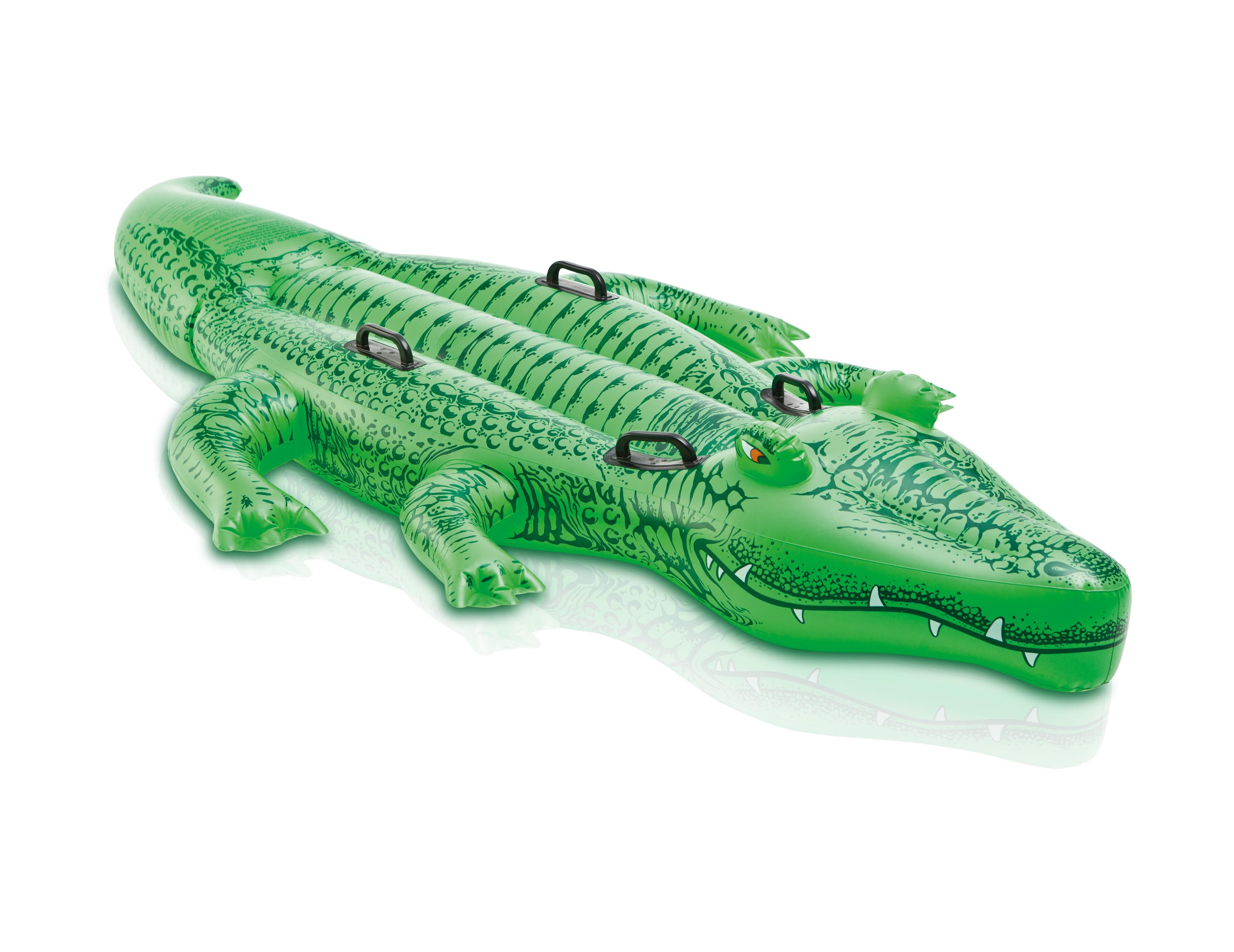 Pripučiamas plaustas Intex Giant Gator Ride-On, 203 cm