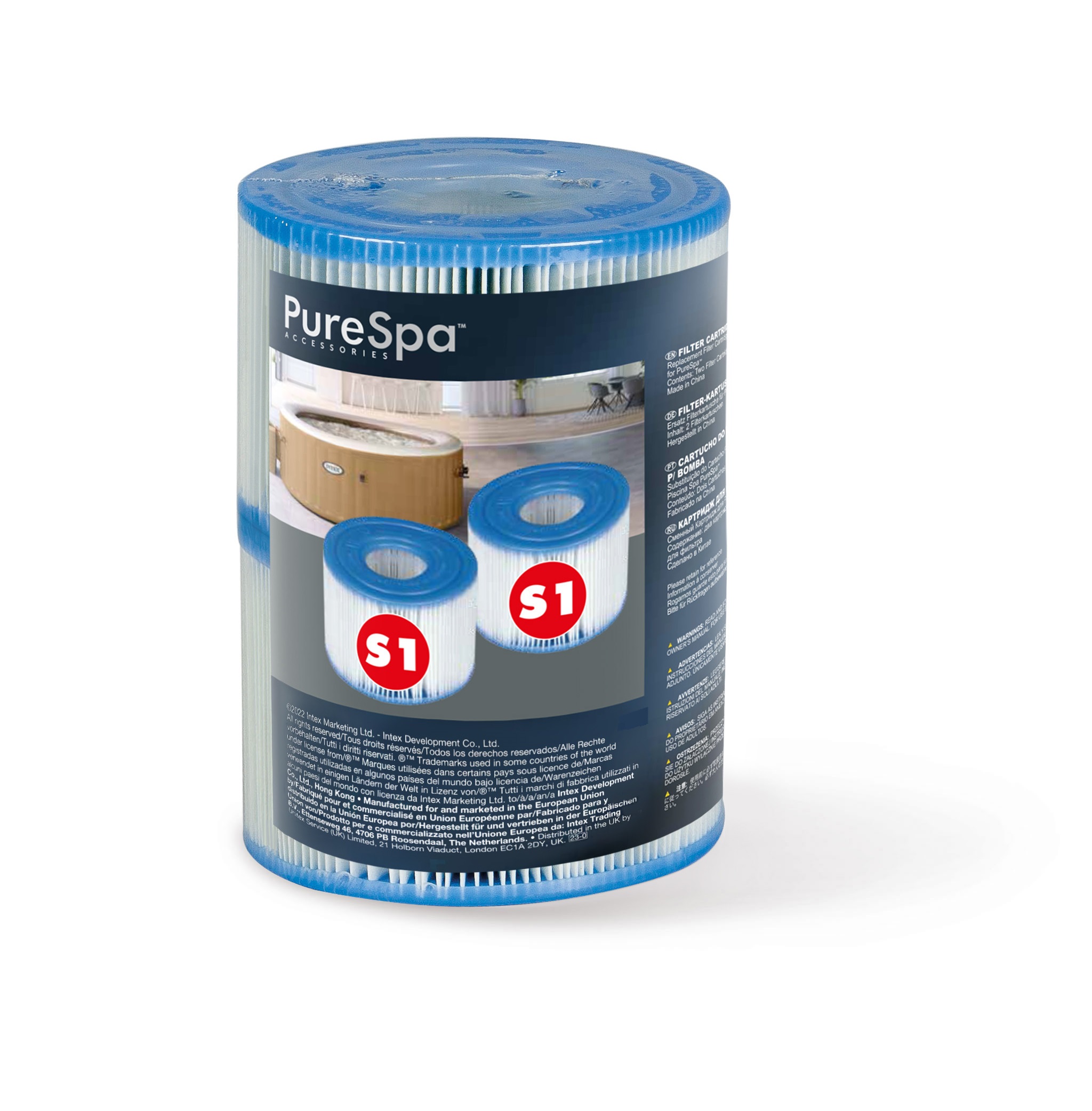 Kasetė intex spa baseino filtrui s1 tipo, 2 vnt.