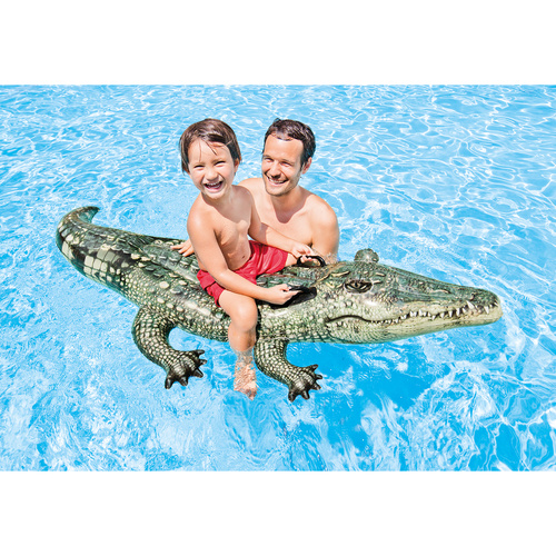 Intex 57551 pripučiamas krokodilo čiužinys
