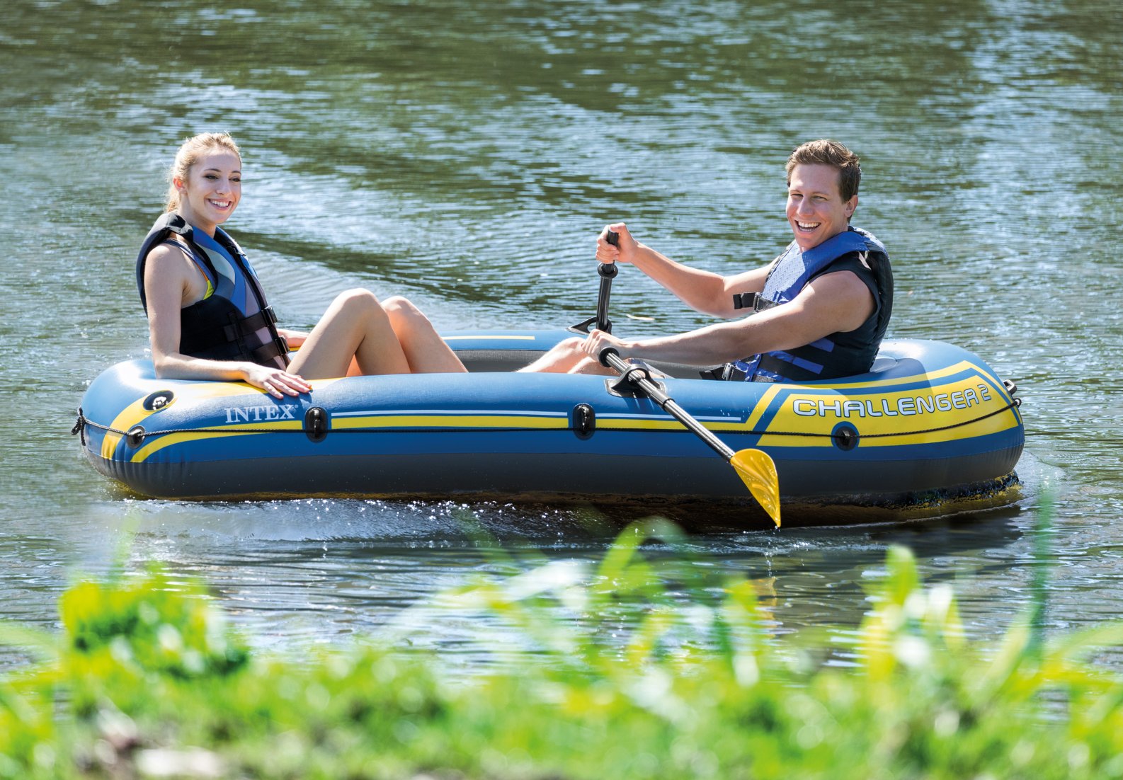Irklai Intex French Oars, 122 cm