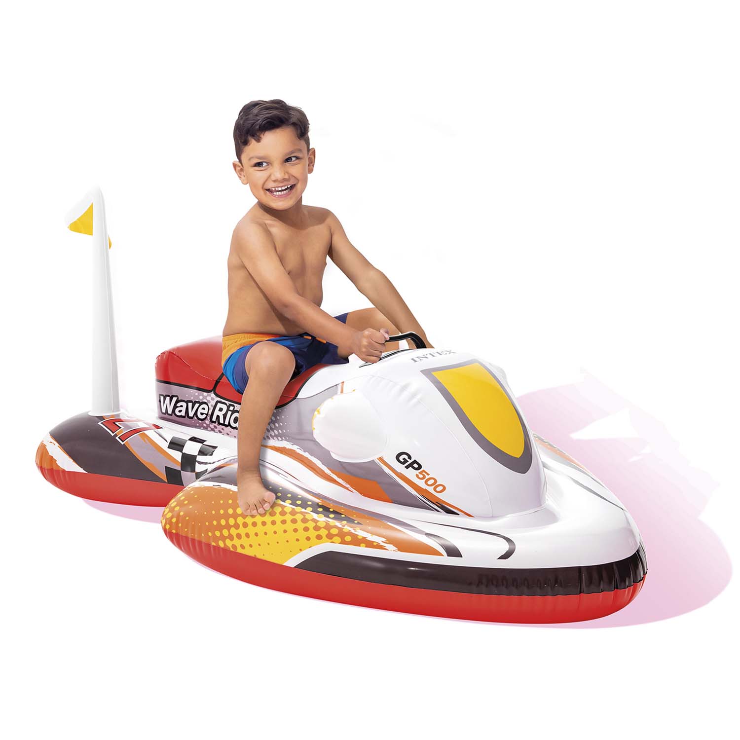 Pripučiamas plaustas intex wave rider