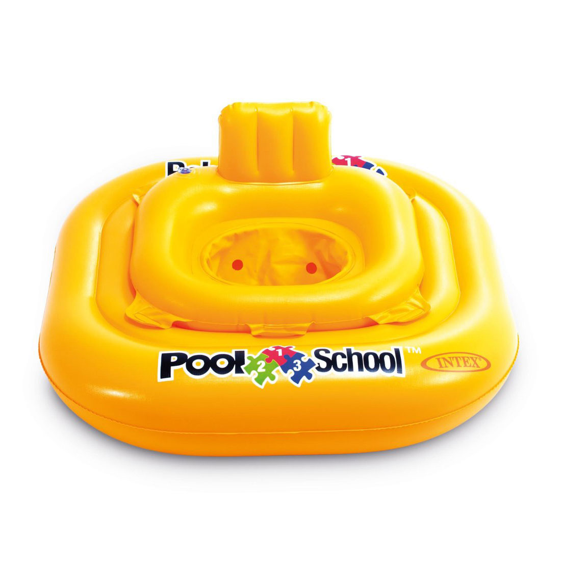 Pripučiamas plaustas kūdikiams intex deluxe baby float pool school™