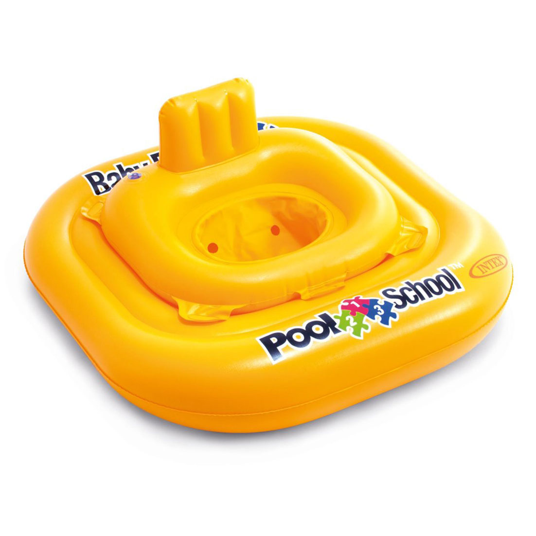 Pripučiamas plaustas kūdikiams intex deluxe baby float pool school™