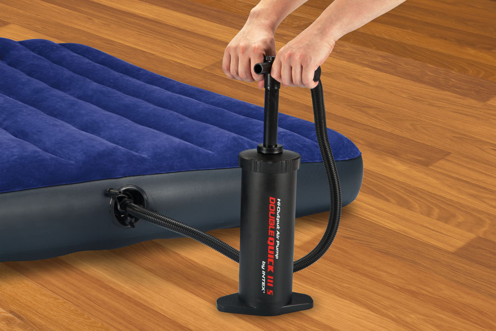 Rankinė pompa intex double quick iii s, 37 cm