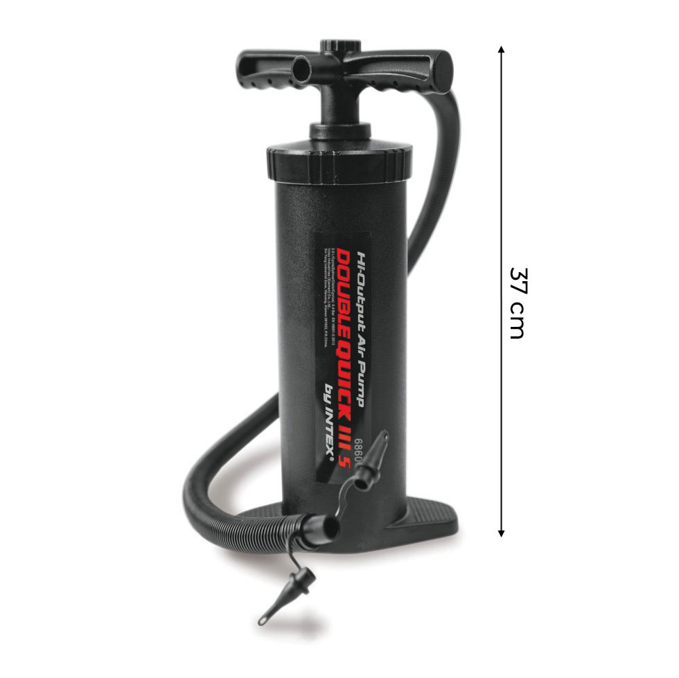 Rankinė pompa intex double quick iii s, 37 cm
