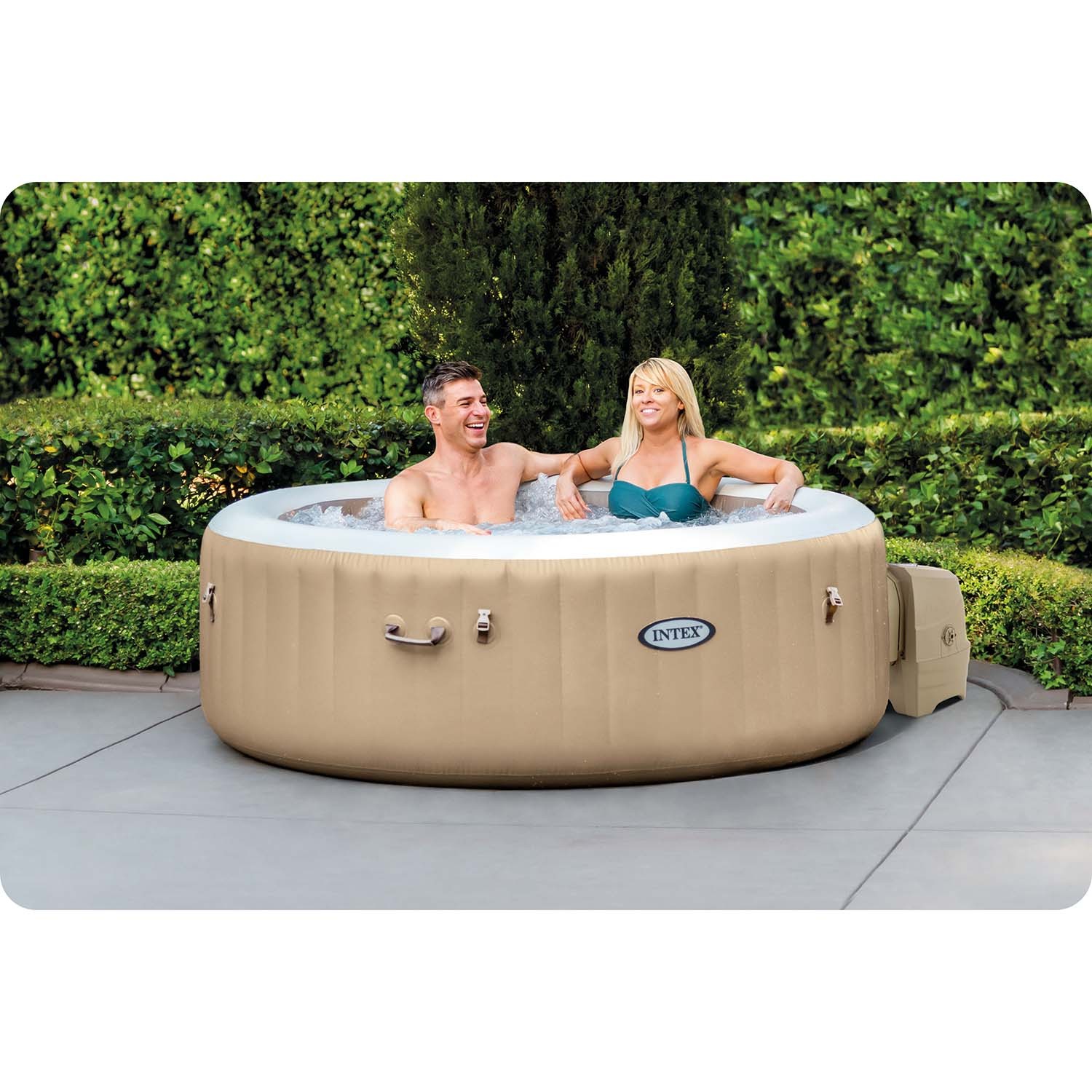 Masažinis baseinas intex pure spa, 196x71 cm, su filtru