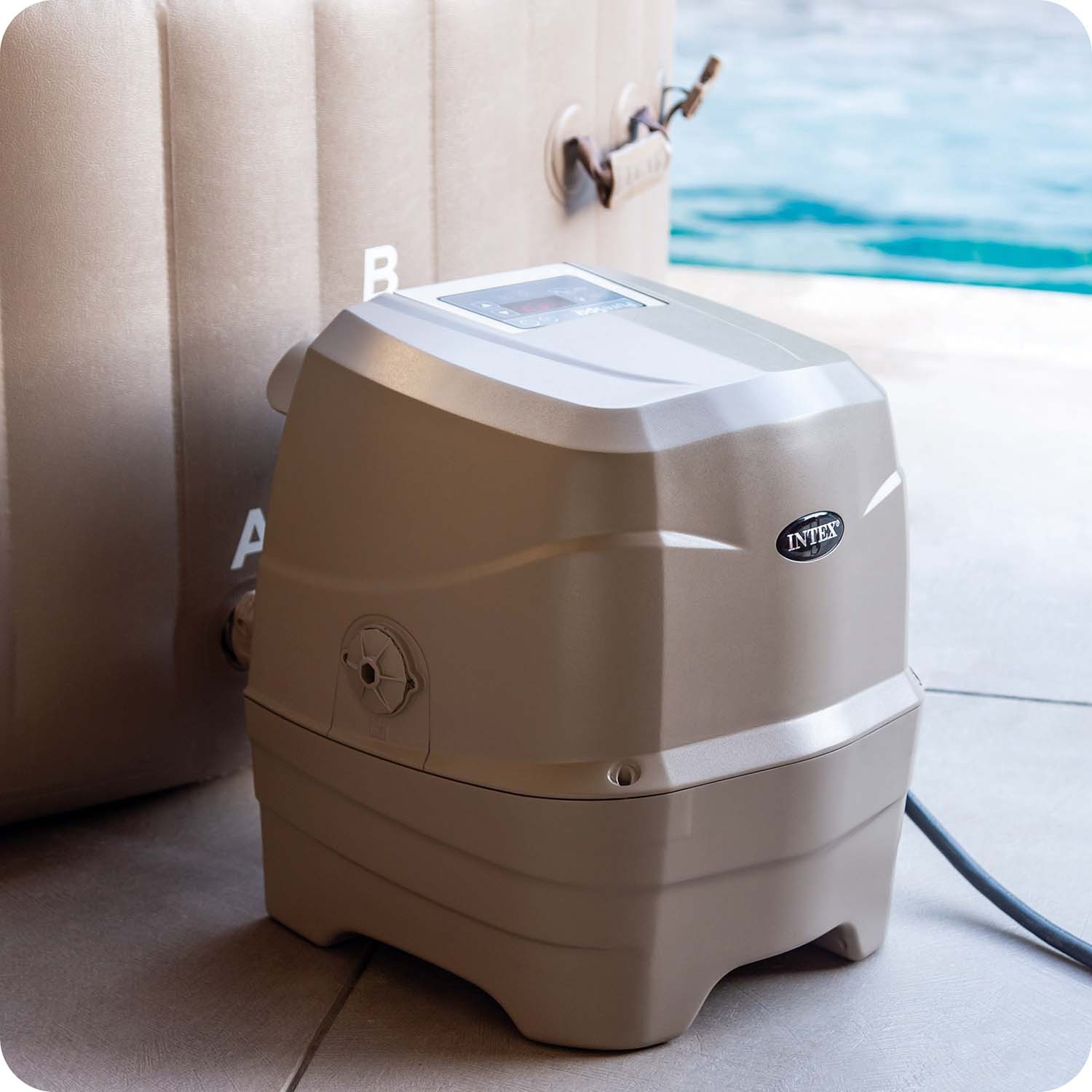 Masažinis baseinas intex pure spa, 196x71 cm, su filtru