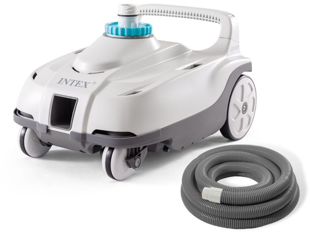 Automatinis baseino valytuvas INTEX ZX100, baltas