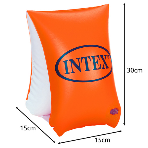 Vaikiškos plaukimo rankovės intex, 30 x 15 cm, 6-12 metų