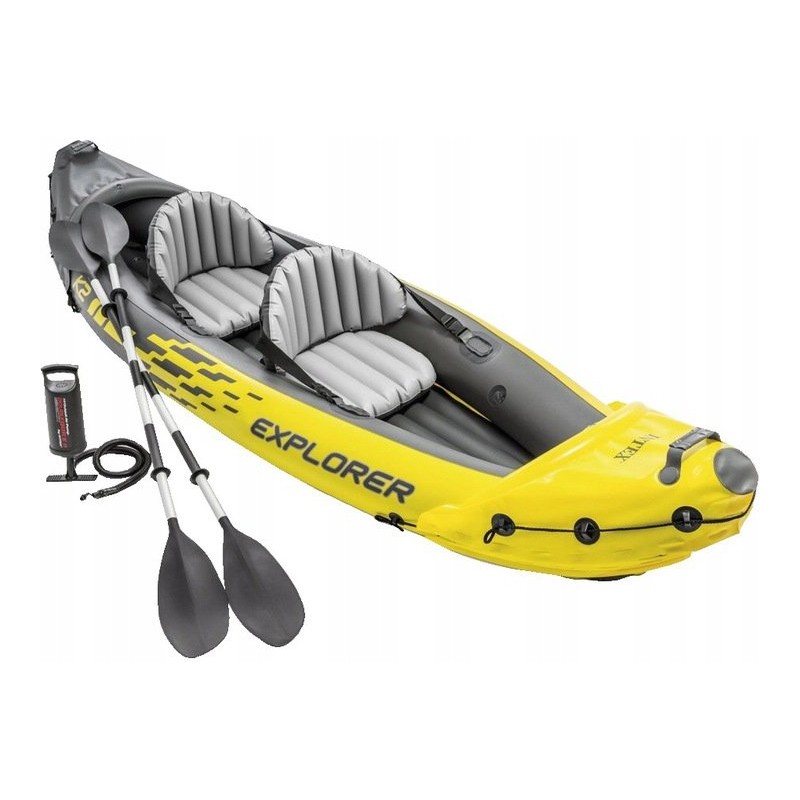 Pripučiama baidarė Intex Explorer K2, 312x91x51 cm