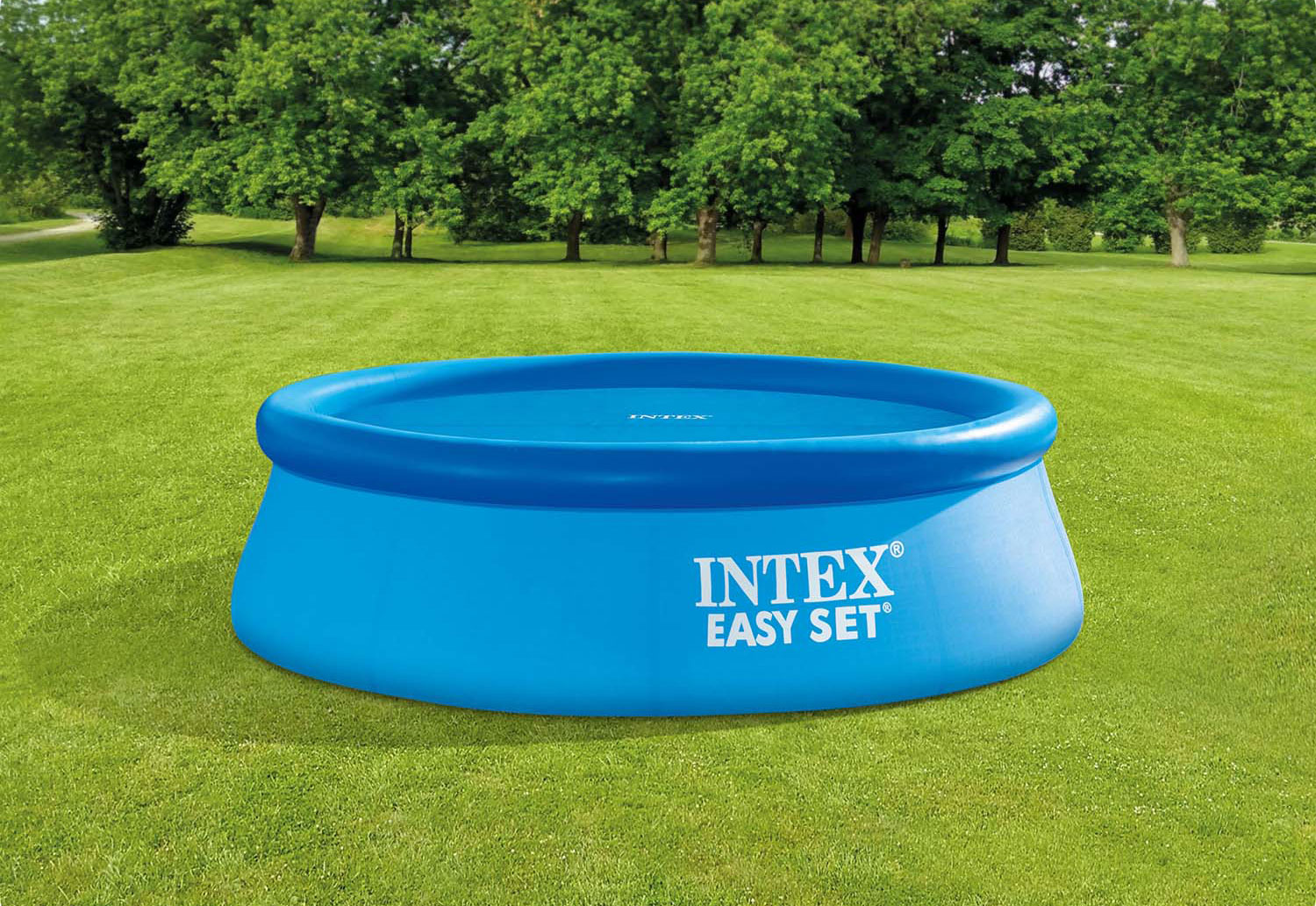Baseino uždangalas intex solar, 244 cm